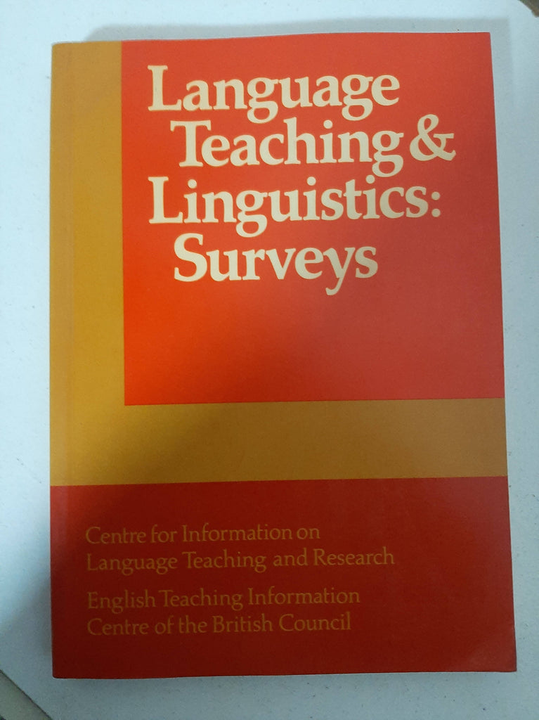 Lenguage Teaching & Linguistics: Surveys