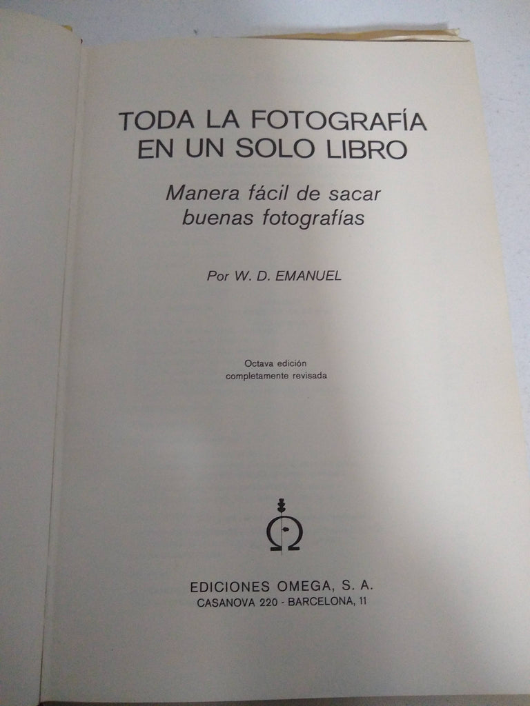 Toda la fotografía en un solo libro