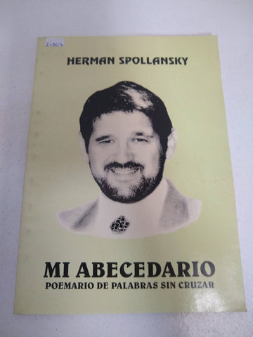 Mi abecedario, poemario de palabras sin cruzar (FIRMADO POR EL AUTOR)