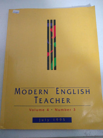 Modern English Teacher Volumen 4 Number 3 July 1995