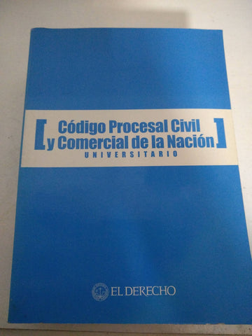 Codigo Procesal Civil y comercial de la Nacion Ley 17.454 (t.o. por Decreto 1042/1981)