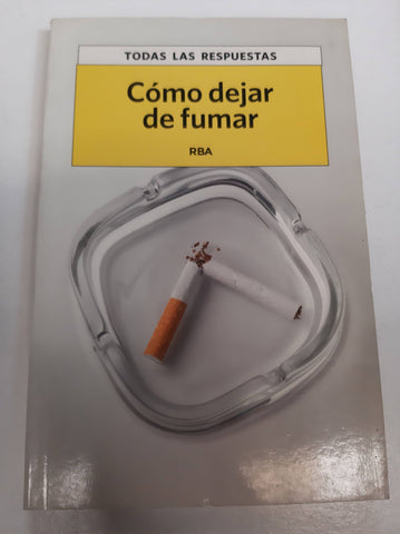 Como dejar de fumar