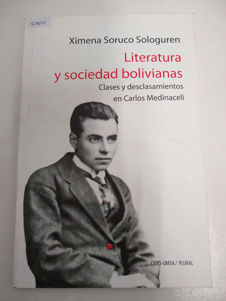 LITERATURA Y SOCIEDAD BOLIVIANAS