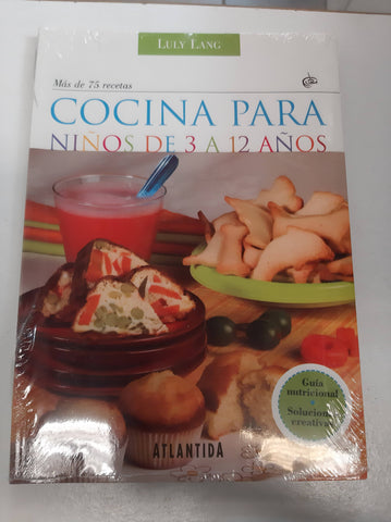 Cocinar para niños de 3 a 12 años