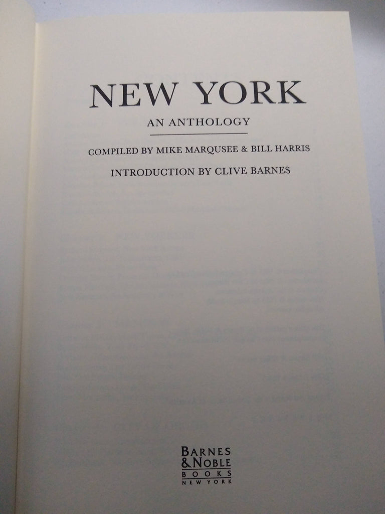 New York, an Anthology