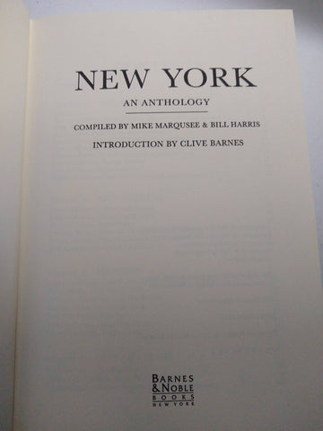 New York, an Anthology