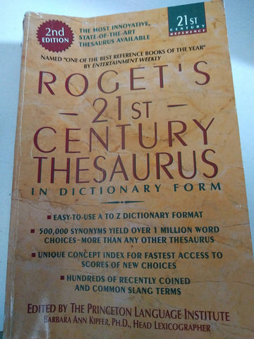 Roget's 21st Century Thesaurus in Dictionary Form : The Essential Reference for Home, School, or Office