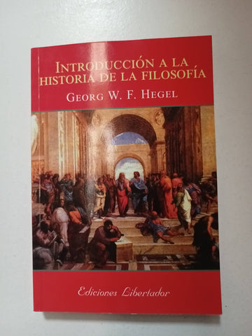 introducción a la historia de la filosofía