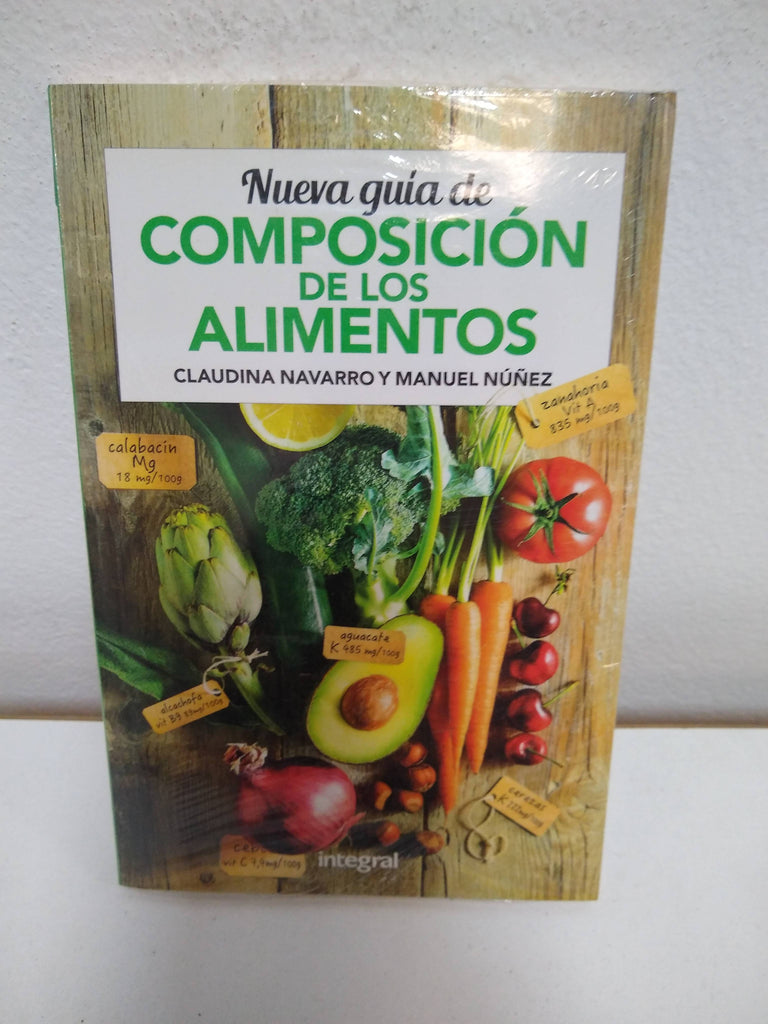 Nueva guía de composición de los alimentos