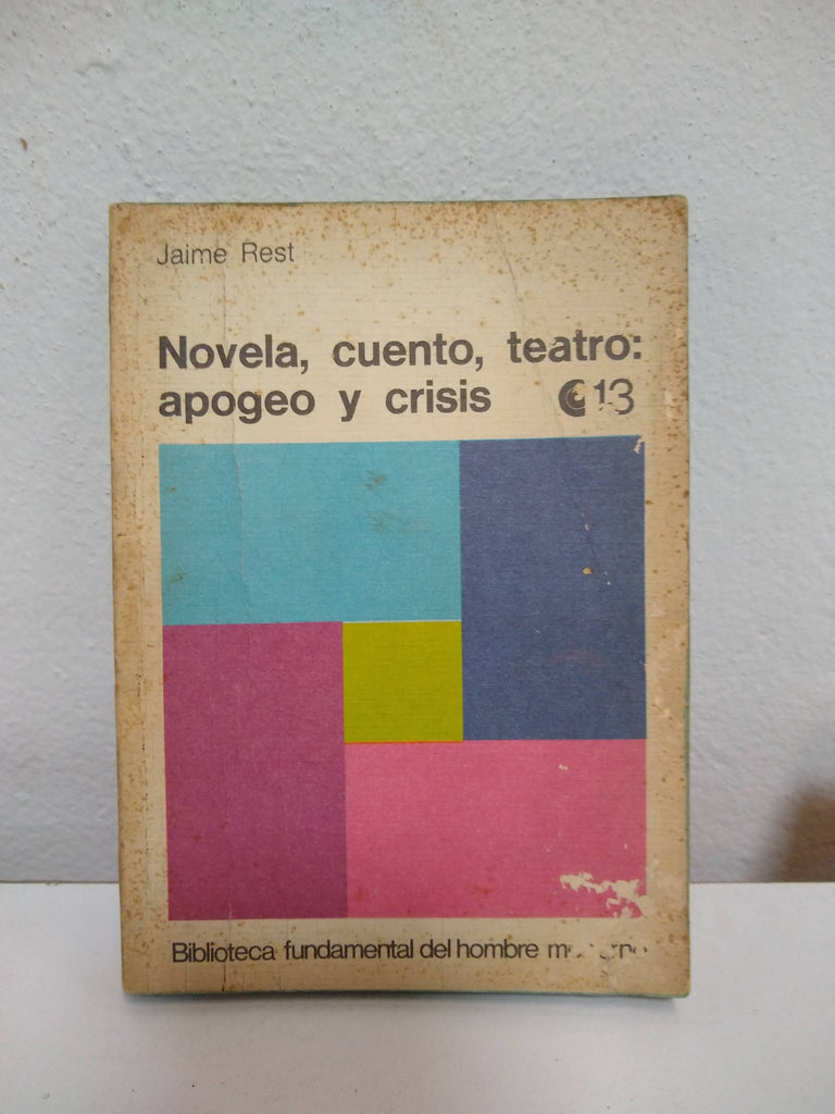 Novela, cuento, teatro: apogeo y crisis