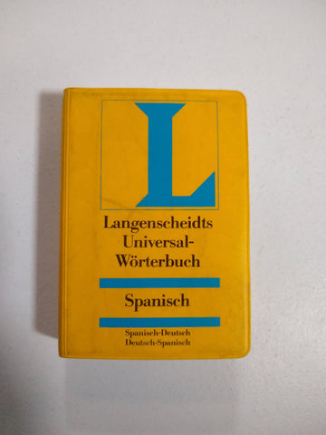 Langenscheidts Universal Worterbuch Spanish