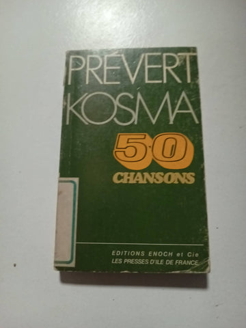 prévert kosma 50 chansons