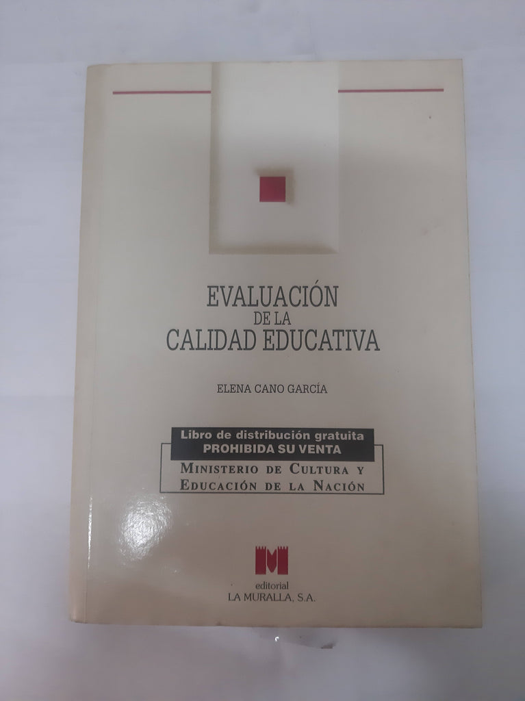 Evaluación de la calidad educativa