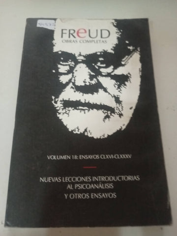 Freud Obras Completas Volumen 18 Ensayos Orbis 1993 Cd3