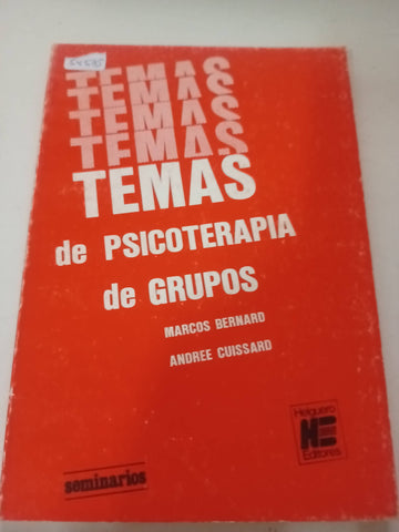 Temas de psicoterapia de grupos