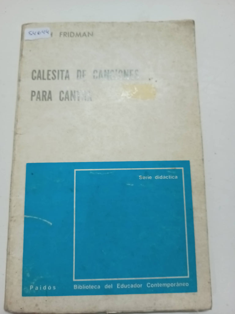 Calesita de canciones para cantar