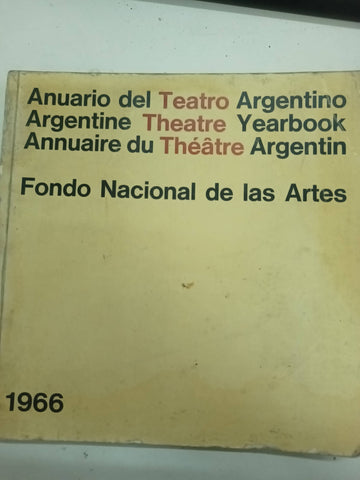 Anuario del teatro argentino 1966