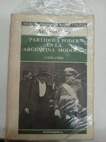 Partidos y poder en la argentina moderna