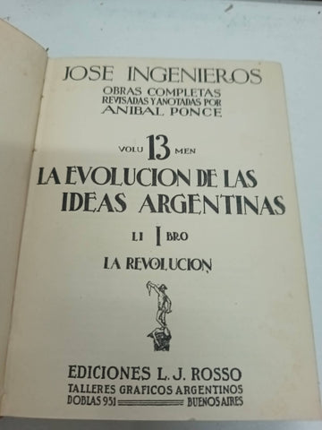 La evolución de las ideas argentinas