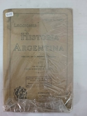 Lecciones de historia argentina