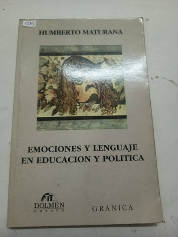 Emociones y Lenguaje En Educacion Politica