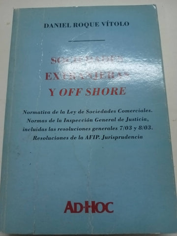 Sociedades extranjeras y off shore