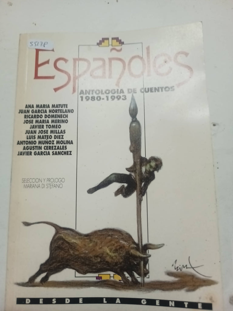 Españoles, Antologias de cuentos 1980 1993