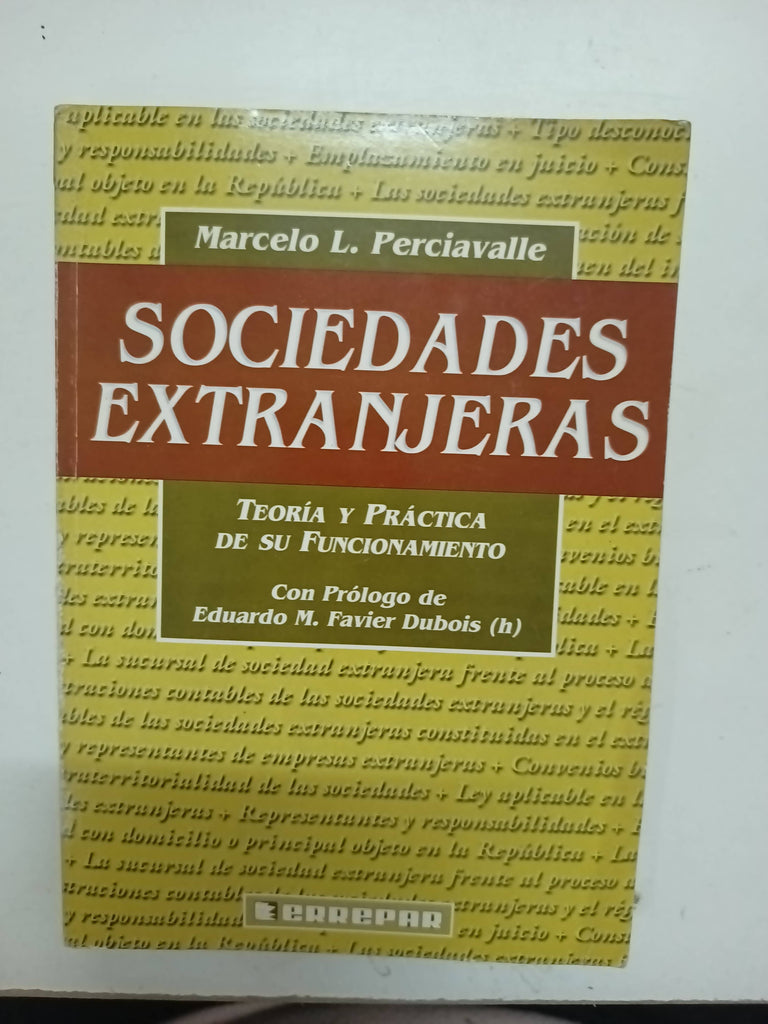 Sociedades extranjeras