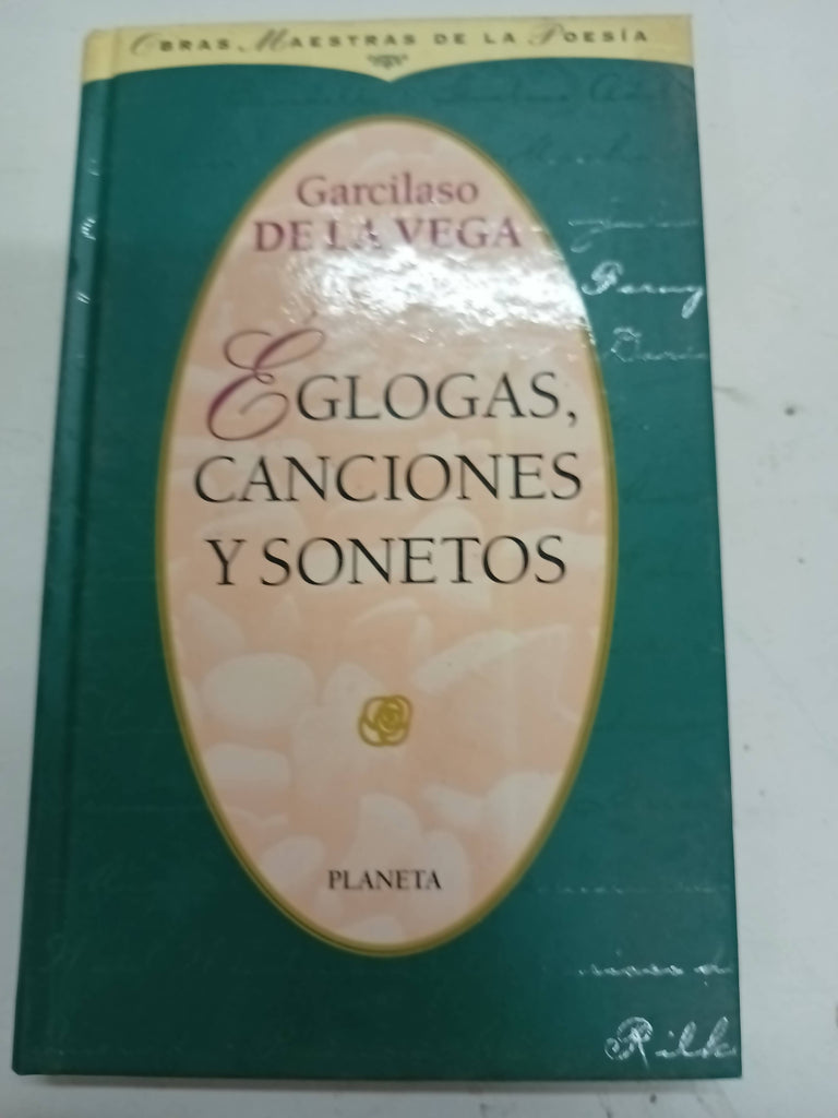 Eglogas, canciones y sonetos