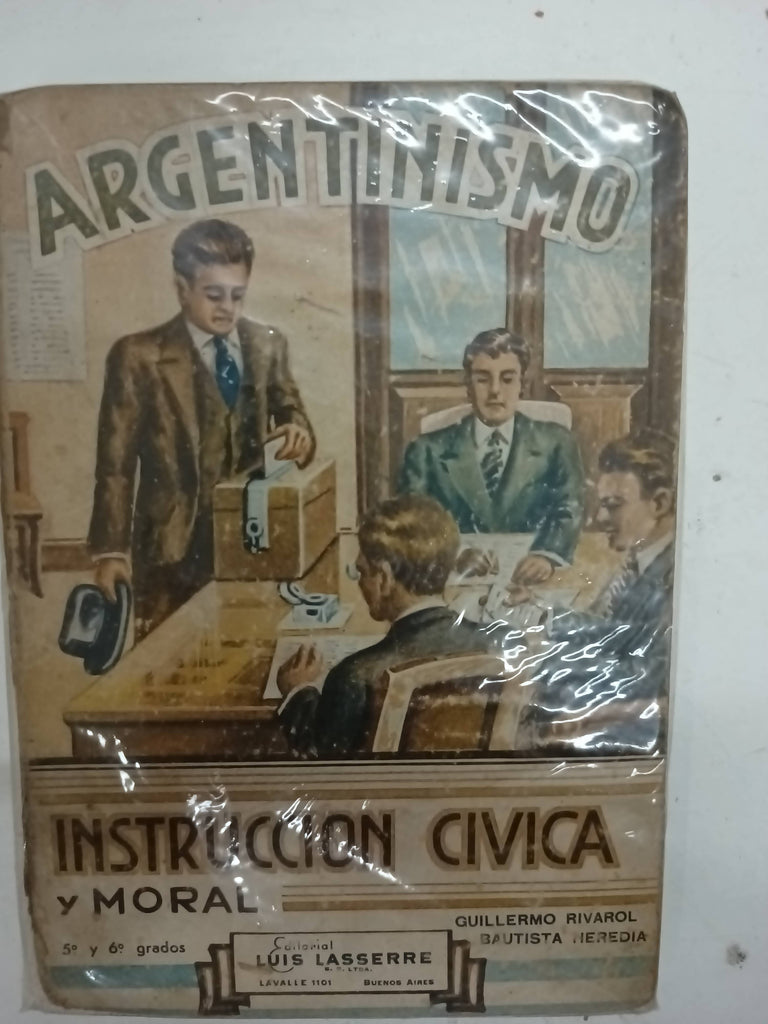 Argentinismo instrucción civica y moral