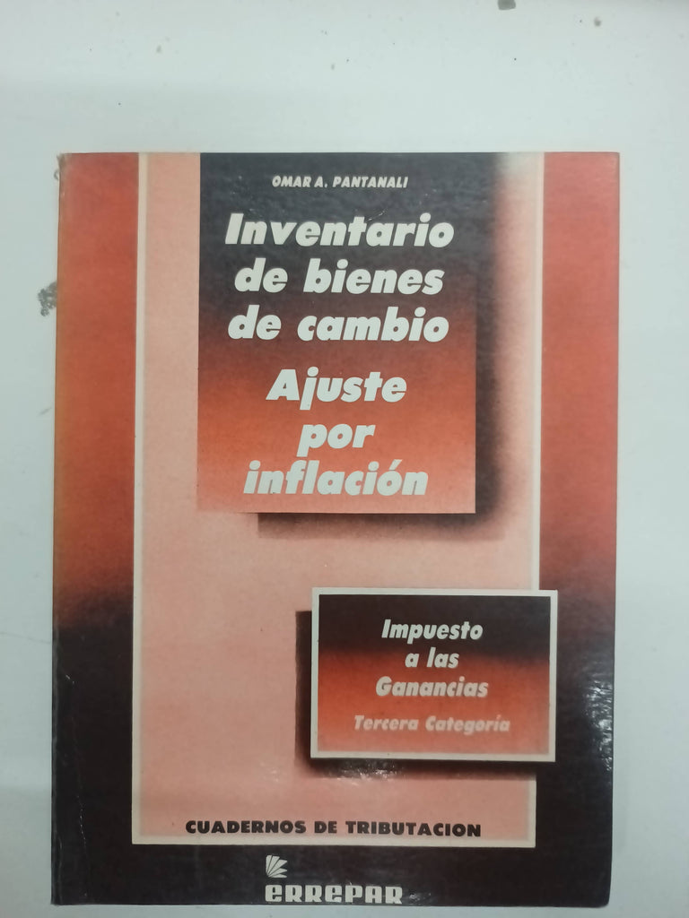 Inventario de bienes de cambio ajuste por inflación