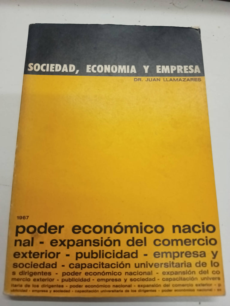 Sociedad economía y empresa