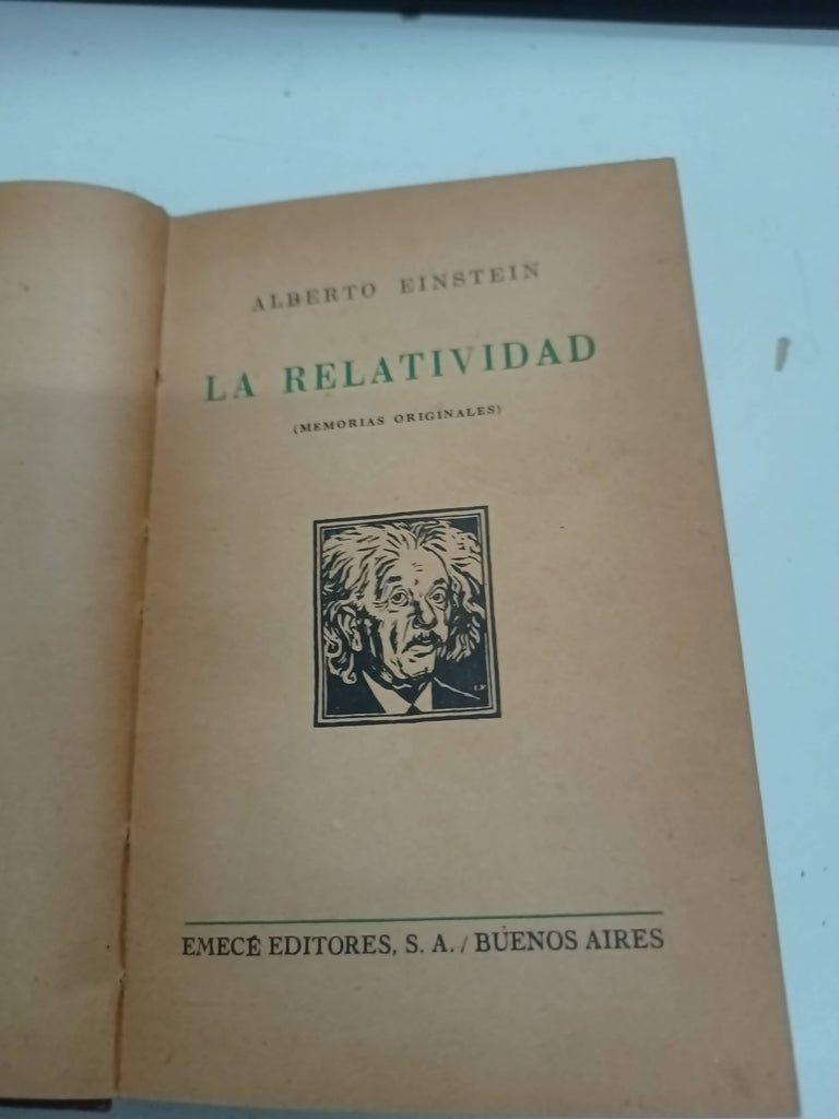 La Relatividad; (Memorias Orginales)