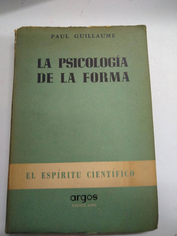 La psicología de la forma