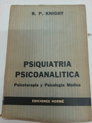 Psiquiatria psicoanalitica