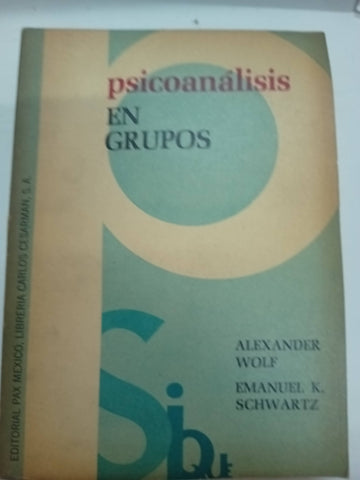 Psicoanalisis en grupos