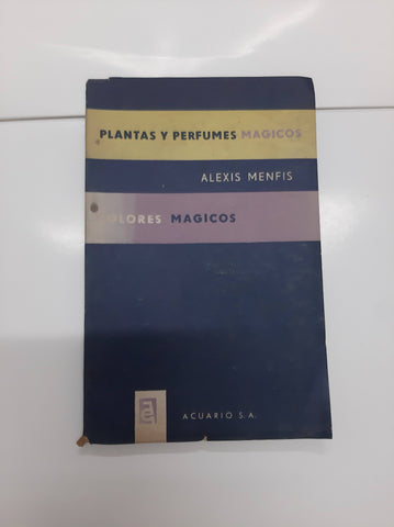 Plantas y perfumes magicos