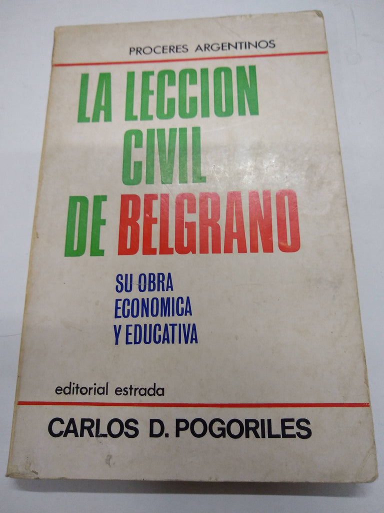 La leccion civil de Belgrano