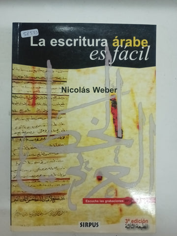 La escritura arabe es facil