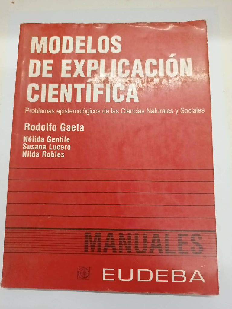 Modelos de Explicacion Cientifica