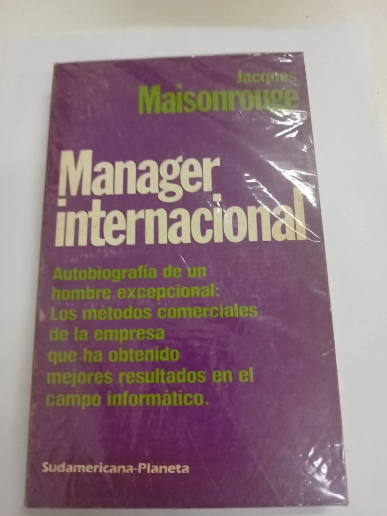 Manager internacional