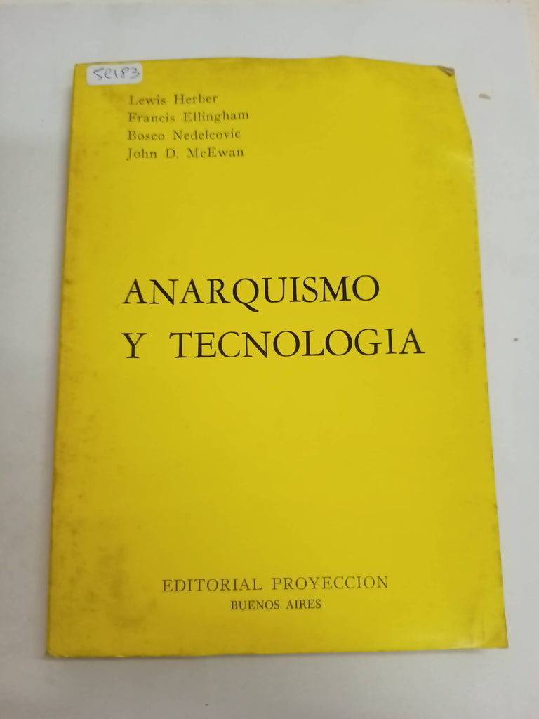 Anarquismo y tecnología