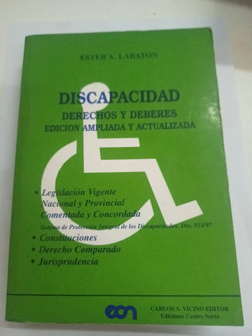 Discapacidad derechos y deberes