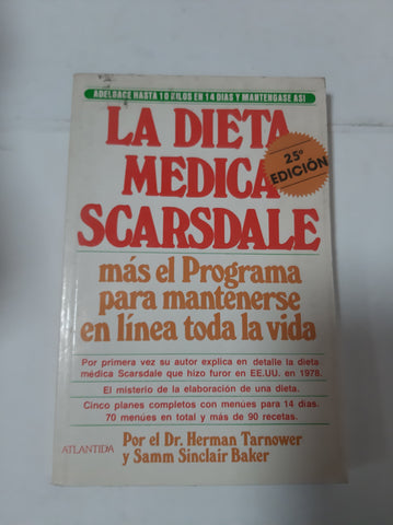 La Dieta Medica Scarsdale 25 ° Edicion