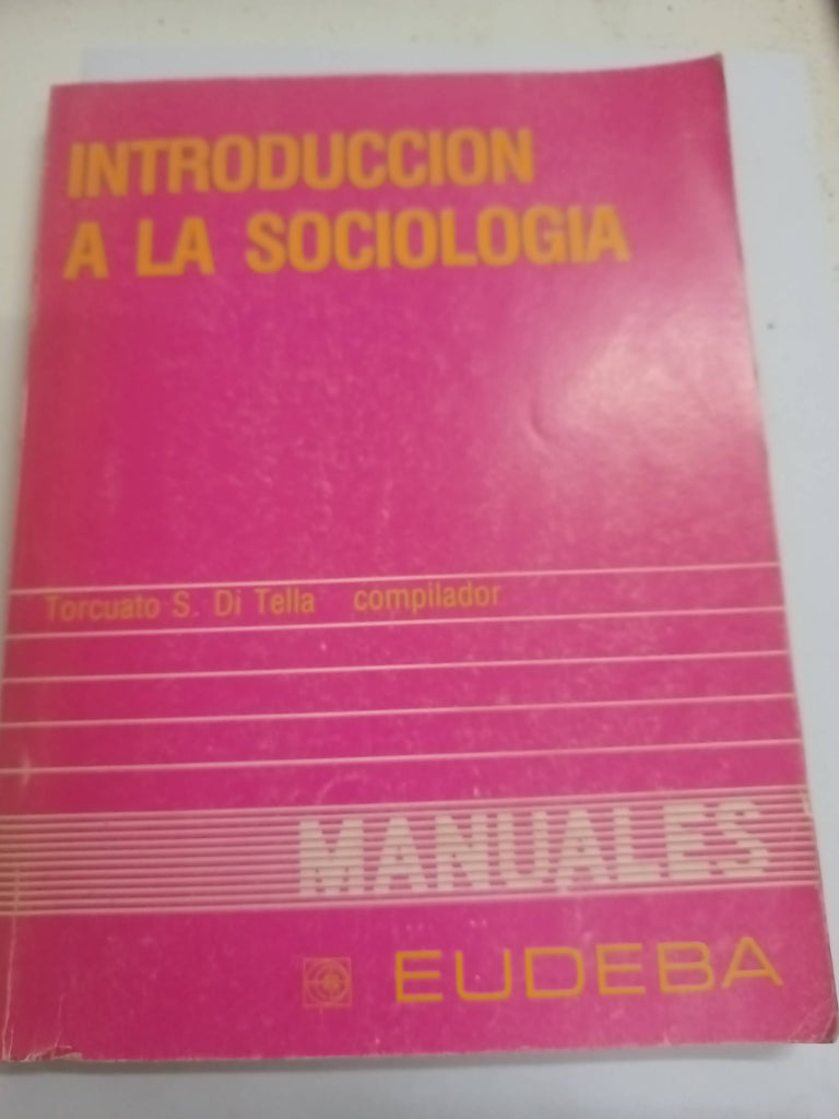 Introducción a la sociología