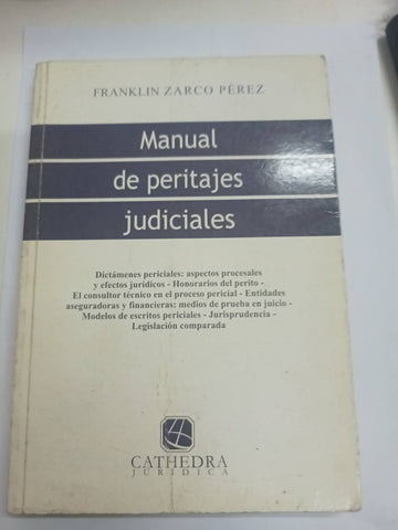 Manual De Peritajes Judiciales