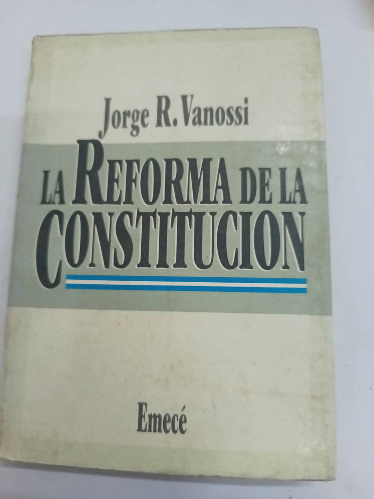 La reforma de la constitución