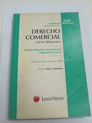 Revista derecho comercial y de las obligaciones 208