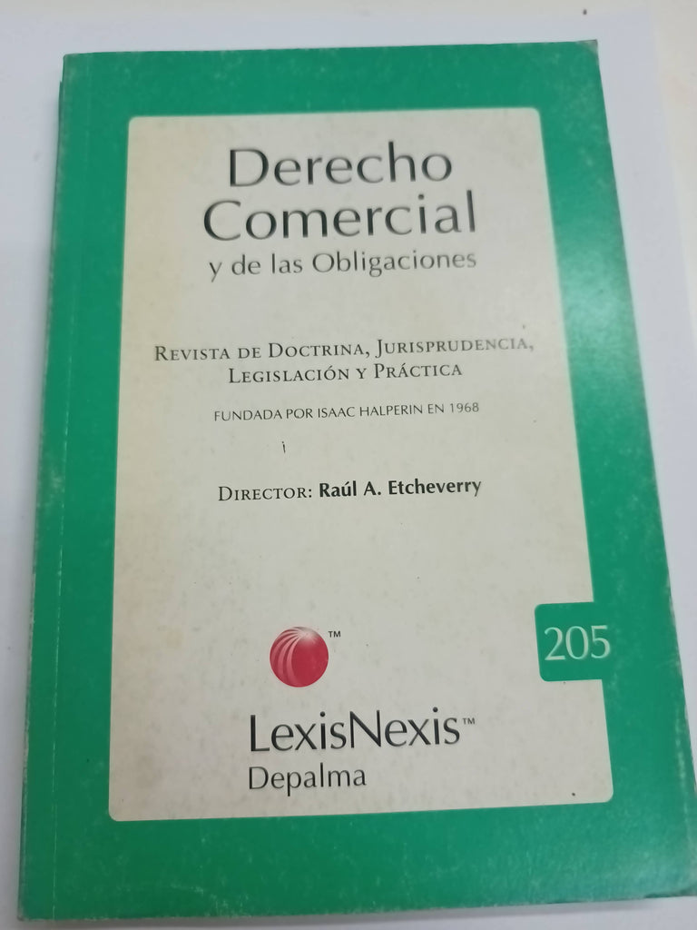 Revista derecho comercial y de las obligaciones 205