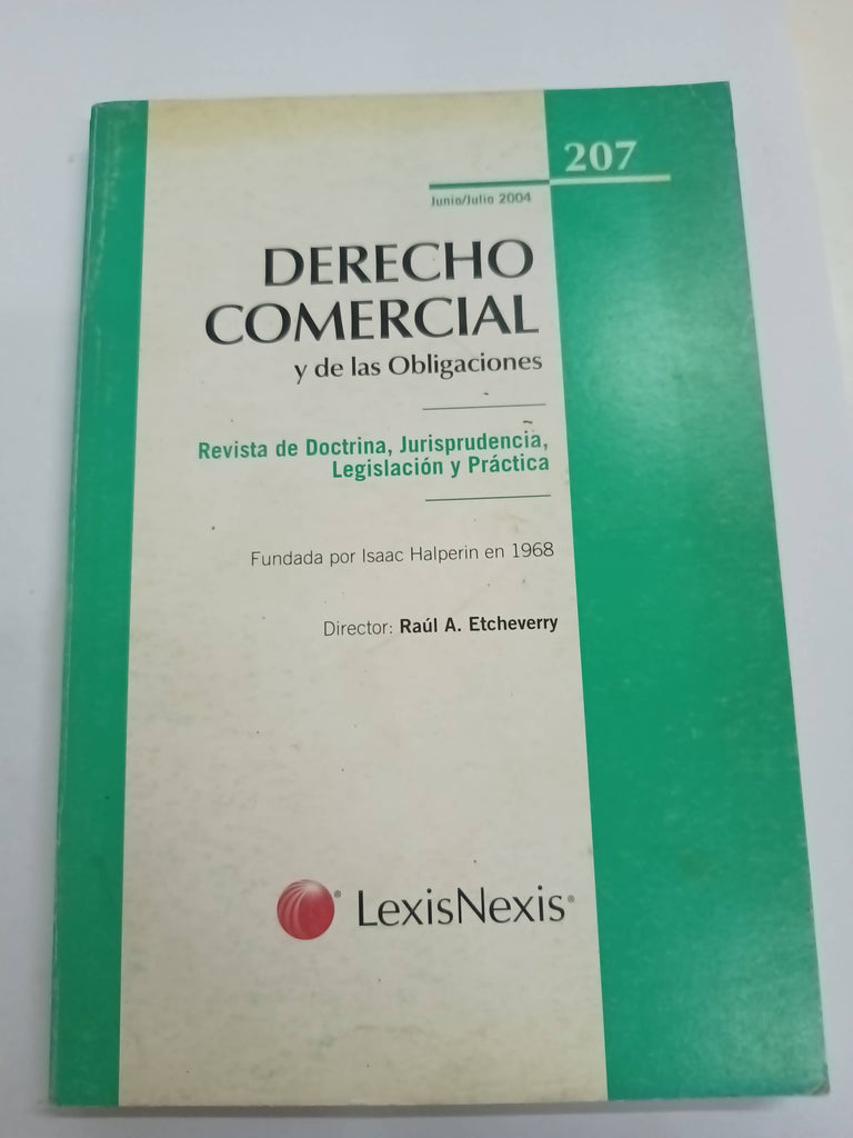 Revista derecho comercial y de las obligaciones 207